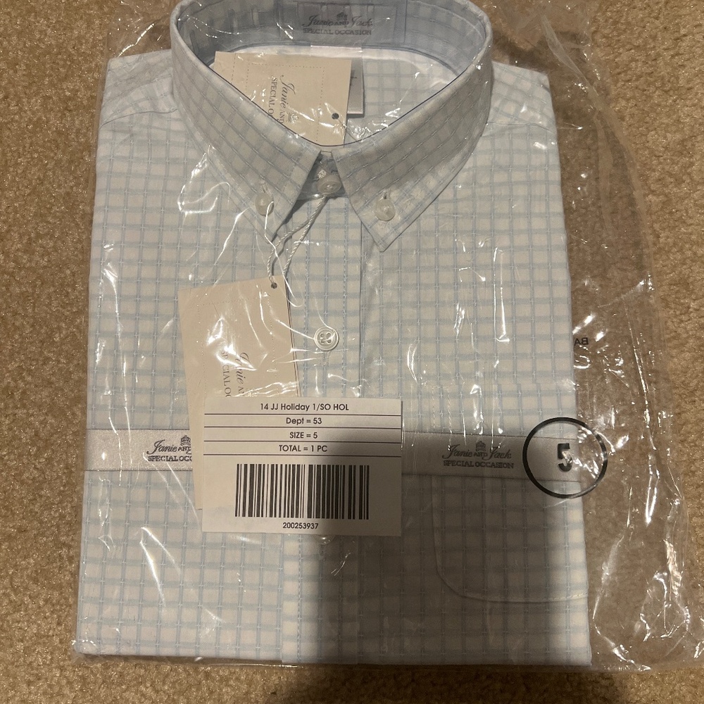 Janie and Jack Special Occasion Boys Shirt